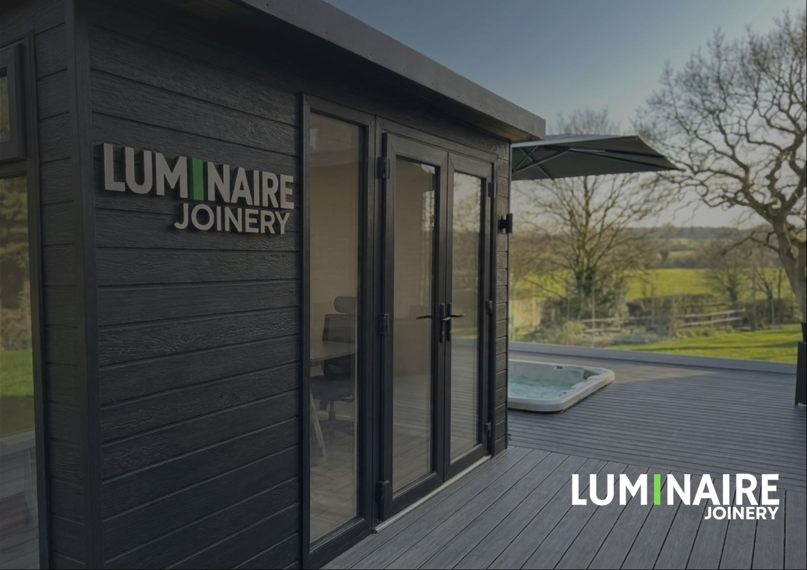 Luminaire garden room project