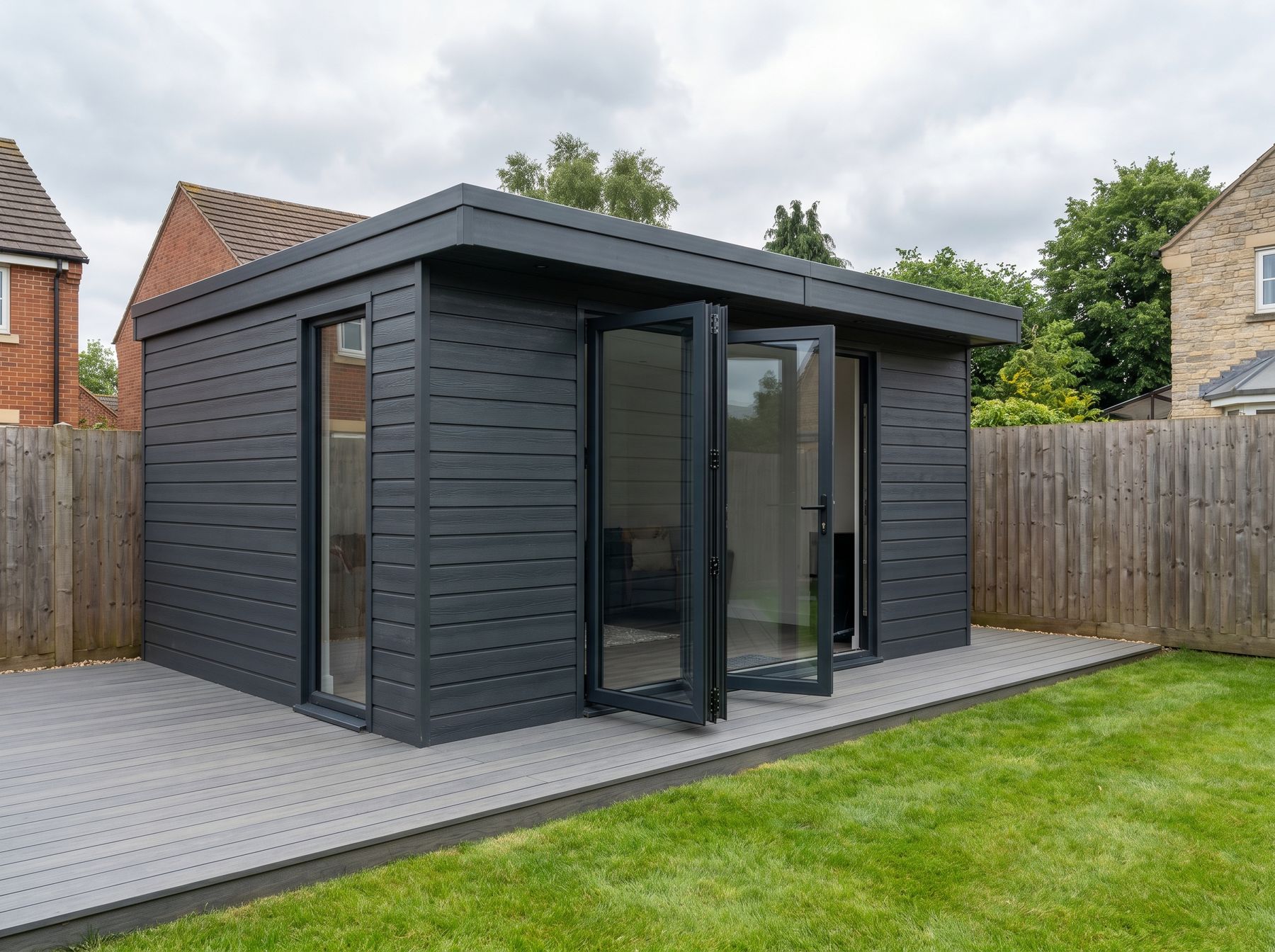 Luminaire garden room project