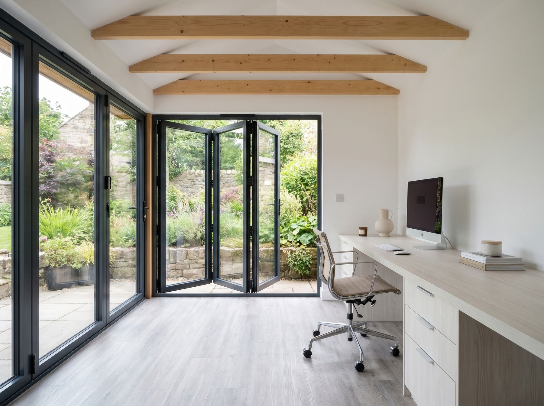 Luminaire garden room project